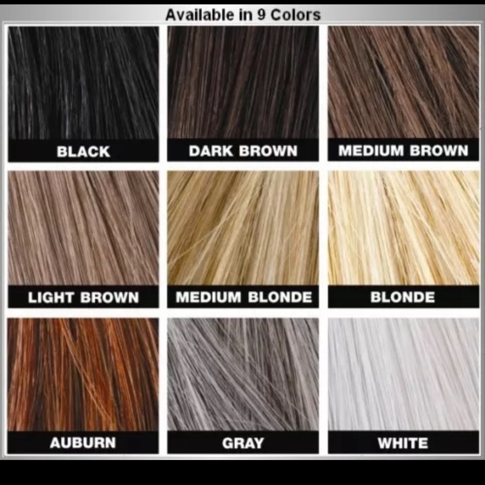 Toppik HAIR BUILDING FIBERS (set of 2) Dark Brown, Black..27g / 0.97oz - Picture 2 of 12